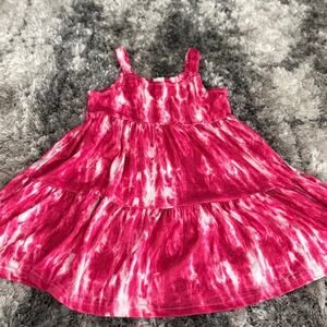 Sparkle in Pink Resist/Pink white Dress- 7/8